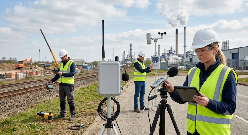 Noise, Vibration and Odour Monitoring - Green Vertex
